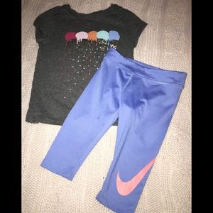 Nike and Gap, 4T girls outfit